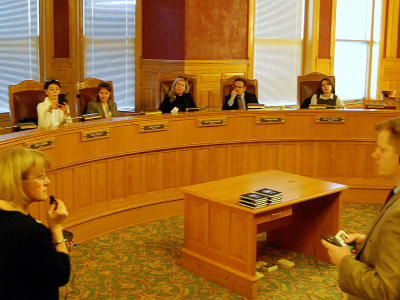 Meeting in the City Hall of Salt Lake City with Mr. James Rogers, Vice Chair.