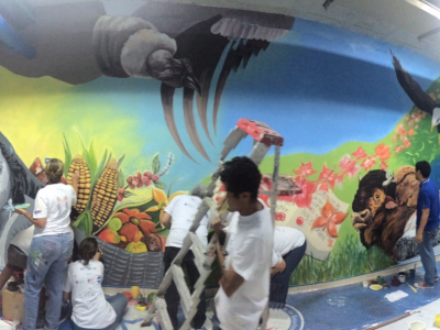 Cali, Colombia, has a vibrant mural arts movement that I'm honored to take part in.