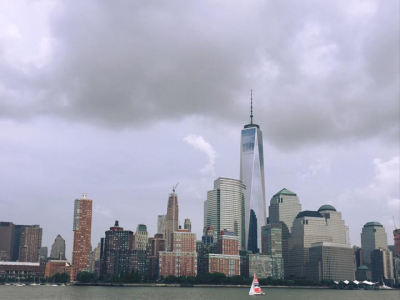 World Trade Center pictured by a particitant during the boat ride.