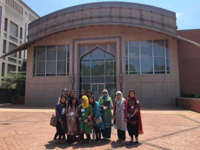 Visiting the Embassy of Pakistan in Washington, DC.