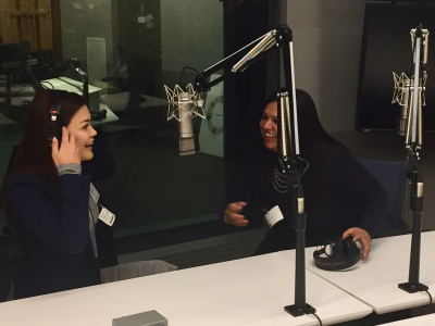 Two journalists from South and Central Asia get an inside look at the NPR recording studio.