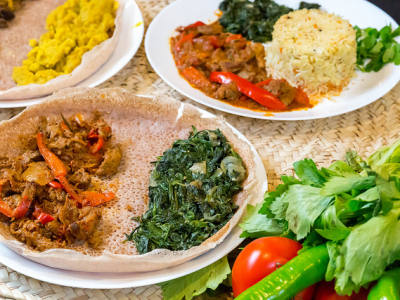 A Feast of Eritrean Food (via Marco Verch on Flickr)