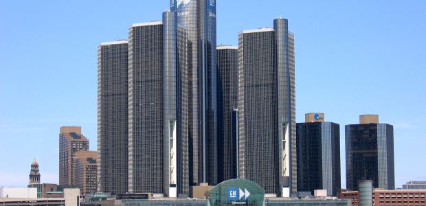 General Motors' Headquarters in Detroit