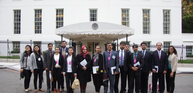 Emerging Leaders of Pakistan at the White House