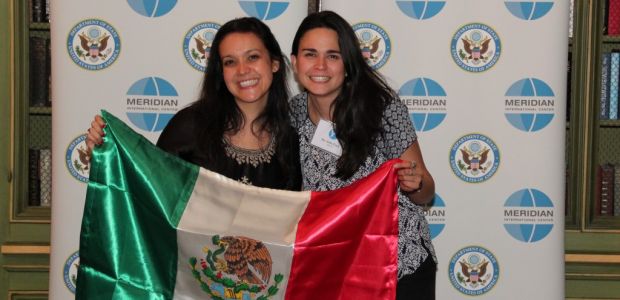 YLAI pilot fellows Sofia & Claudia, representing Mexico