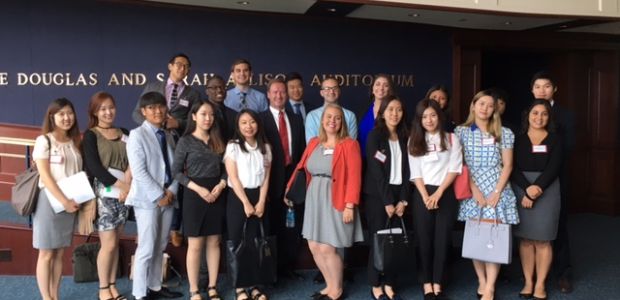 Korean and American delegation during their first week in D.C.