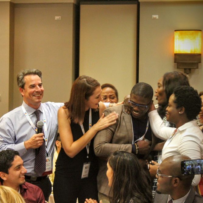 YLAI Professional Fellows bond as a community during the Program Opening