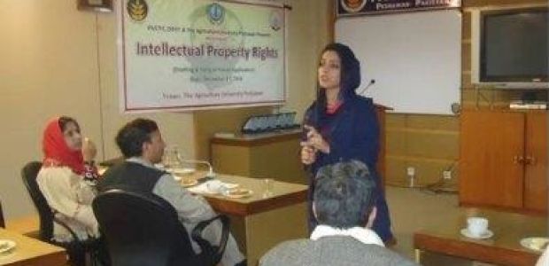 Professor Hina Allauddin Addresses Peshawar University Colleagues on Intellectual Property Law