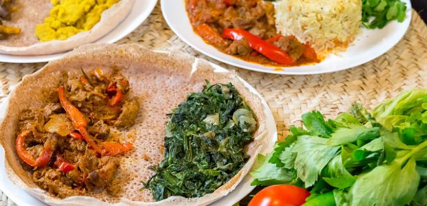 A Feast of Eritrean Food (via Marco Verch on Flickr)