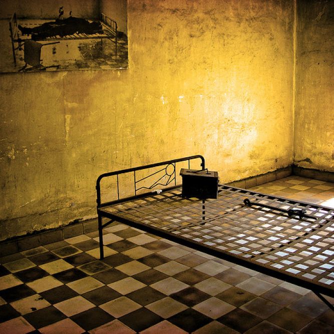 Tuol Sleng Genocide Museum in Phnom Penh, Cambodia (Photo from G.S. Matthews via Flickr)