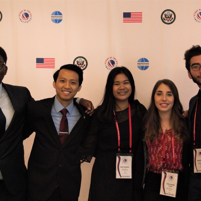 SUSI participants at the symposium in Washington, D.C.