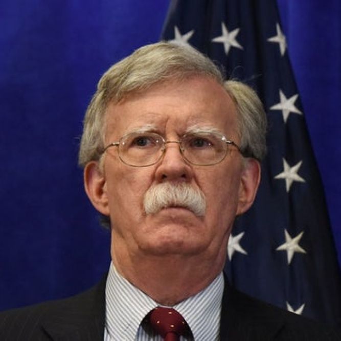 Former National Security Adviser John Bolton.
