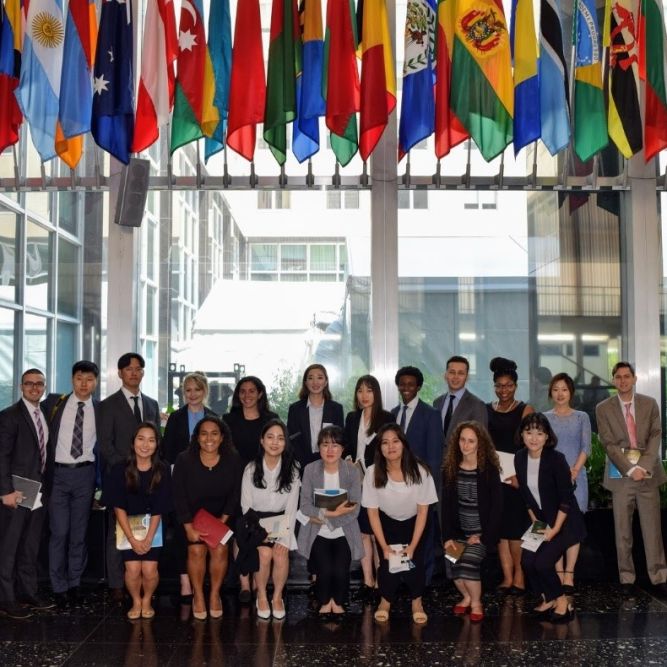 Full cohort before meeting at the United States Department of State in Washington, D.C