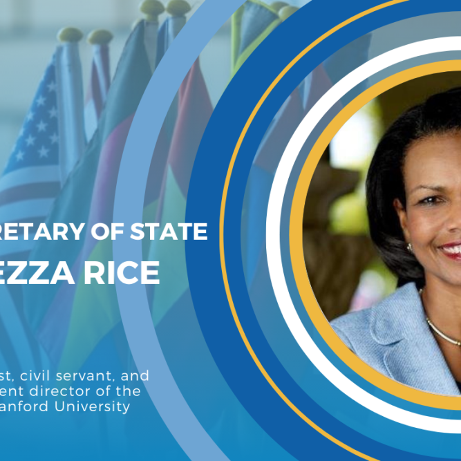 Photo of Condoleezza Rice from @CondoleezzaRice on Twitter.