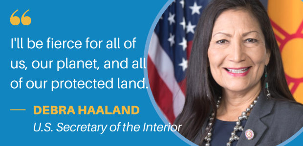 Photo of Congresswoman Haaland from haaland.house.gov
