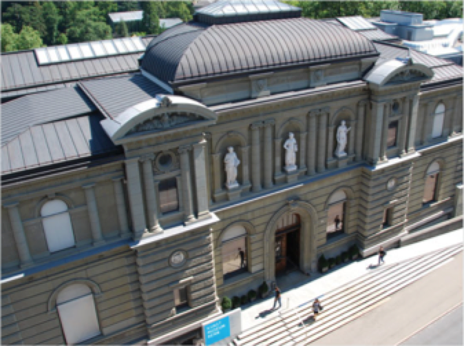 A view of the Kunstmuseum Bern, which has obtained the Gurlitt collection of Nazi-era art.