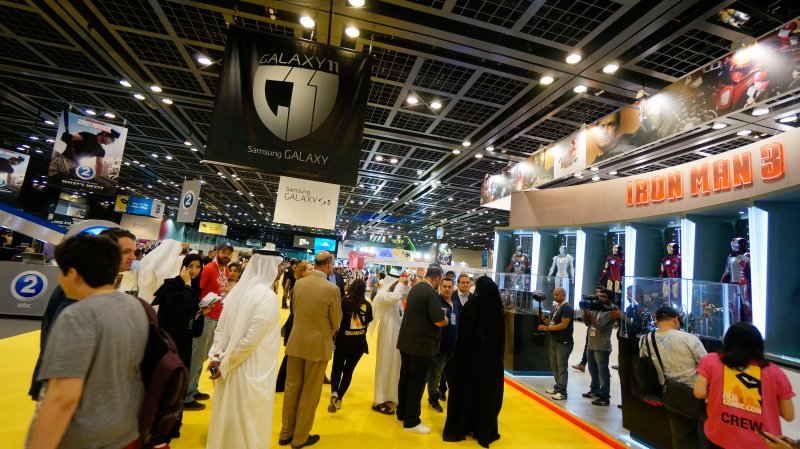 Visitors of the MEFCC 2014 event held at Dubai Trade Center/Courtesy of MEFCC.