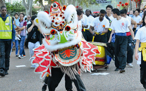 Chinese New Year celebrations in Chinatown, Johannesburg/Courtesy of Chinafrica.cn