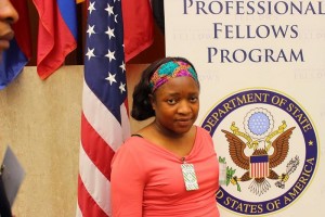 Professional Fellows for Zambia and Zimbabwe visit the U.S. State Department. – April 2014